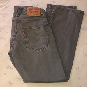 Levi’s 511 slim gray jeans boy size 12reg (26x26)